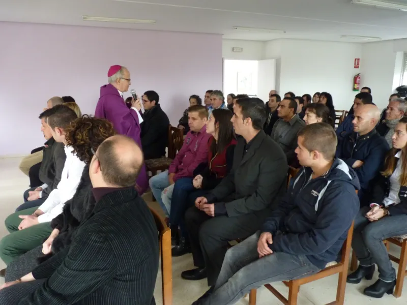 El Obispo preside la eucaristía en Proyecto Hombre