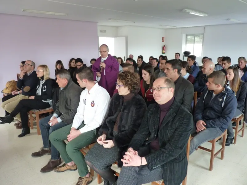 El Obispo preside la eucaristía en Proyecto Hombre