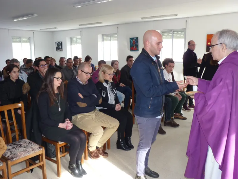 El Obispo preside la eucaristía en Proyecto Hombre