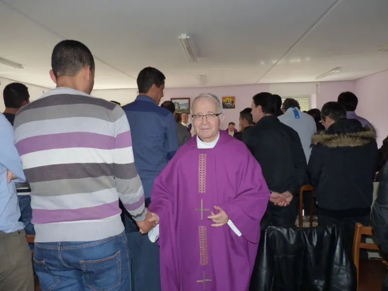 El Obispo preside la eucaristía en Proyecto Hombre