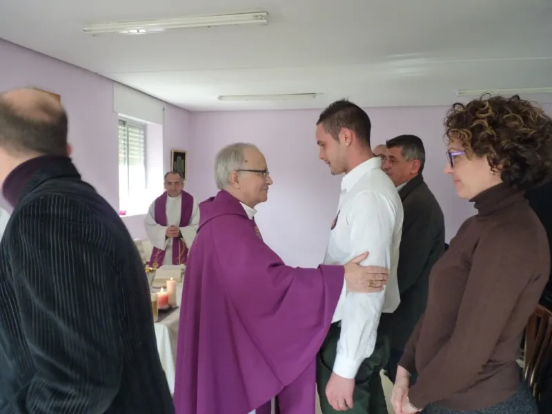 El Obispo preside la eucaristía en Proyecto Hombre