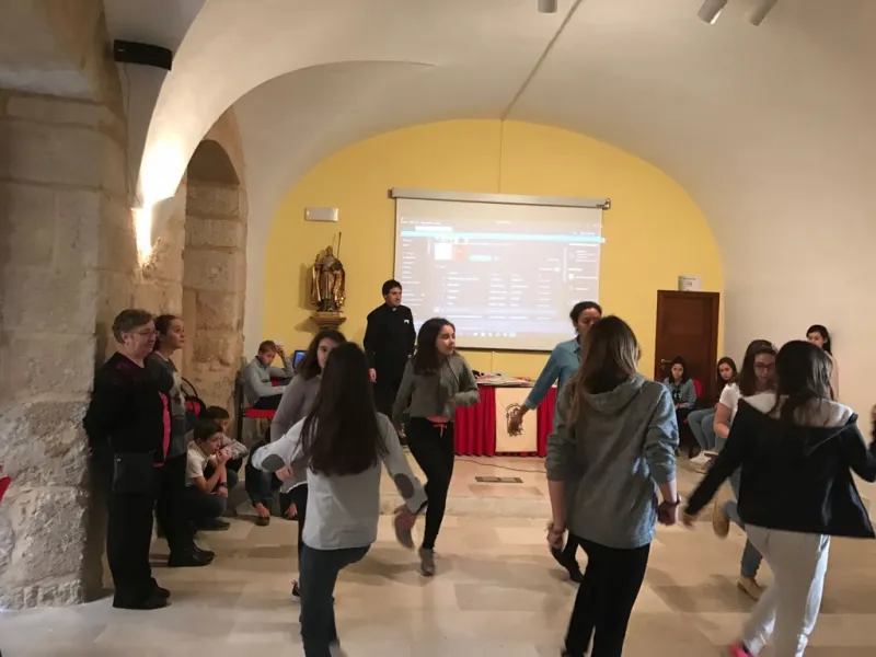 Convivencia de confirmandos