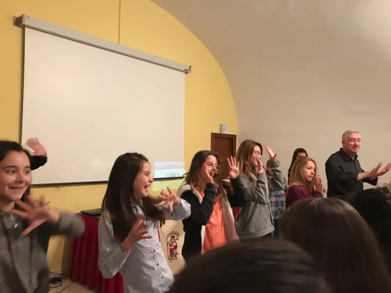 Convivencia de confirmandos