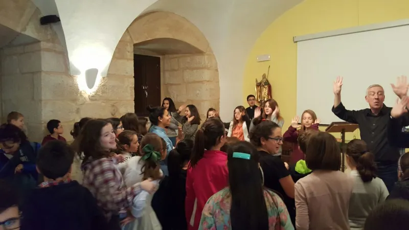 Convivencia de confirmandos