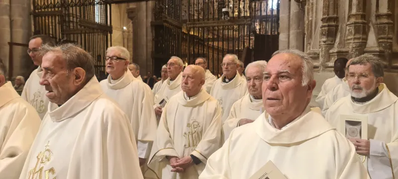 El obispo en la Misa Crismal: "Tenemos un presbiterio sacrificado y lleno de nobleza"