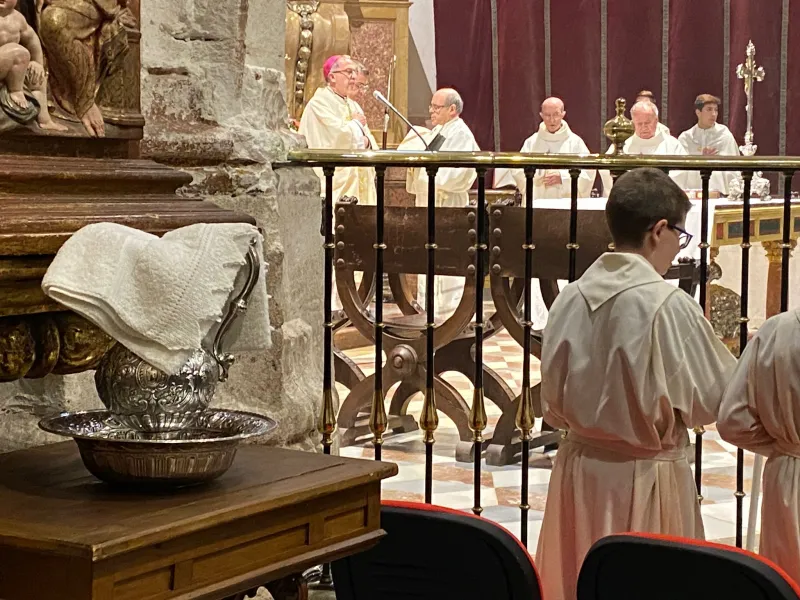 Misa de la Cena del Señor: "la vida de Jesús es el amor que sirve"