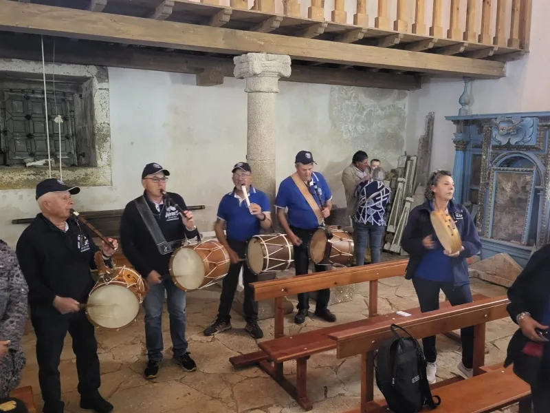 Sayago arropa al obispo en el inicio de la visita pastoral