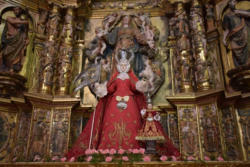 Restauración de la Virgen de la Concha