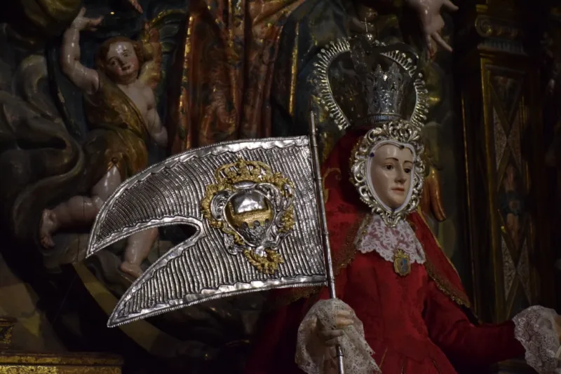 Restauración de la Virgen de la Concha