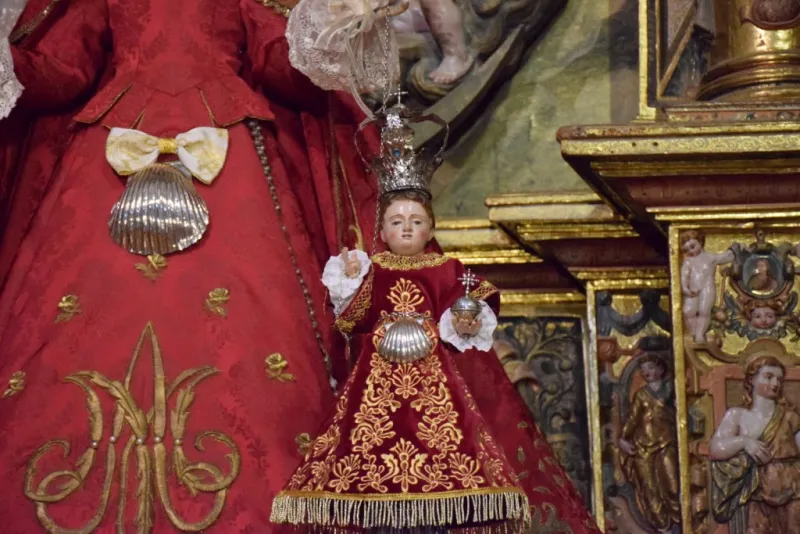 Restauración de la Virgen de la Concha