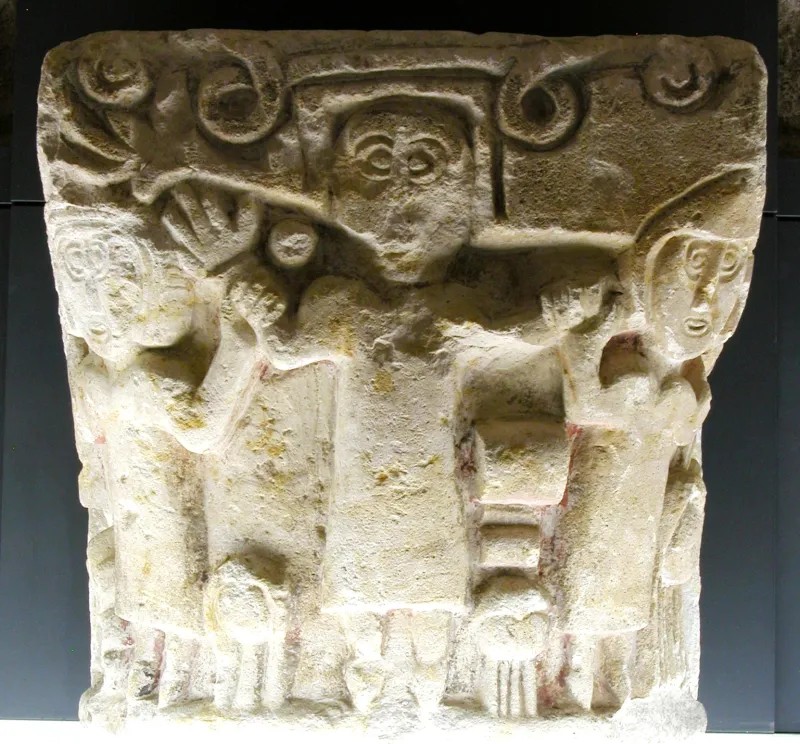 Museo Diocesano: Moisés entre Aarón y Jur