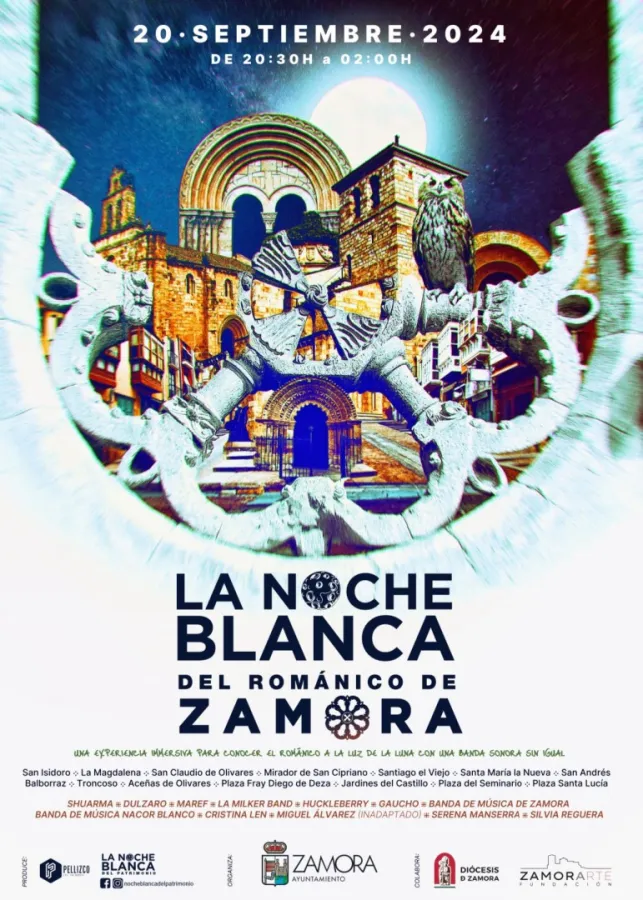 `La Noche Blanca´ llevará la música a seis templos durante toda la noche