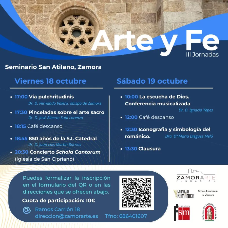 El románico zamorano en el centro  de las III Jornadas de “Arte y Fe”