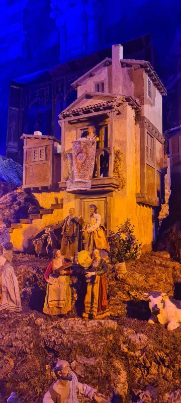 El Belén napolitano ya luce en la catedral