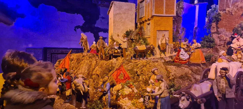 El Belén napolitano ya luce en la catedral