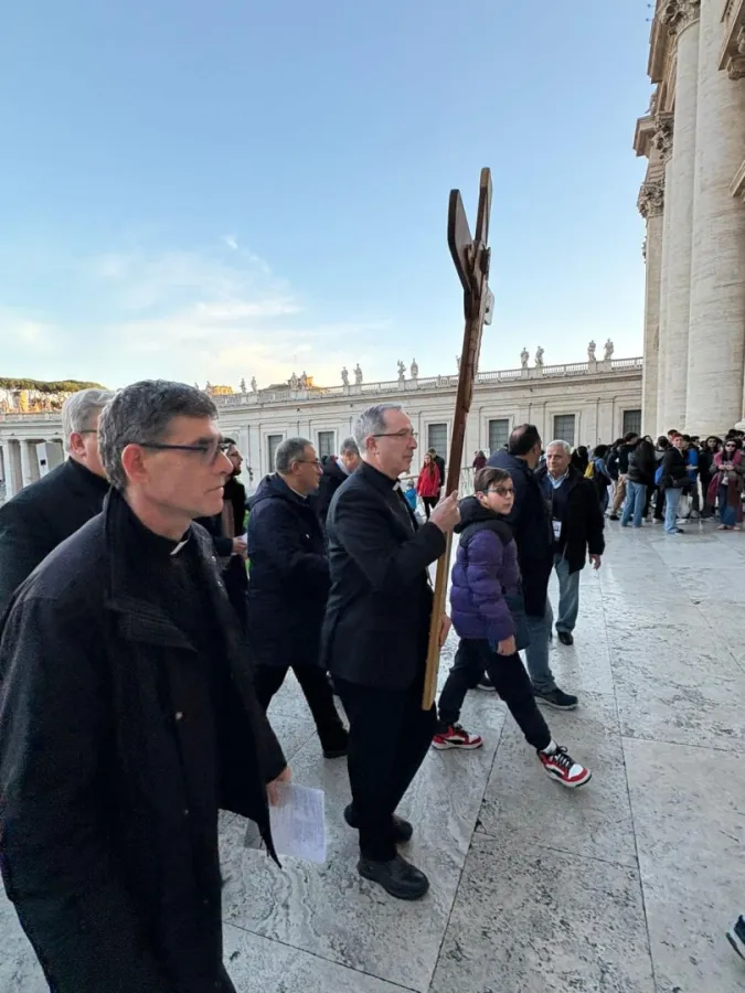 Don Fernando, un peregrino en Roma