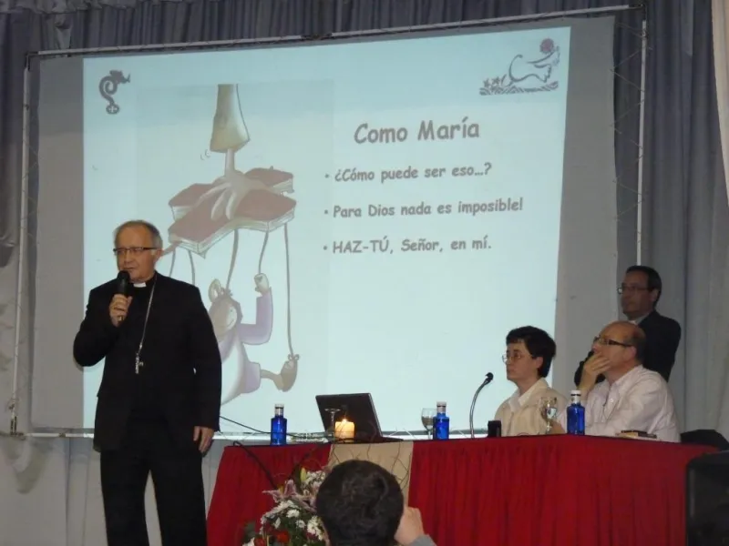 Almudena y Justino en las XIII Jornadas Diocesanas