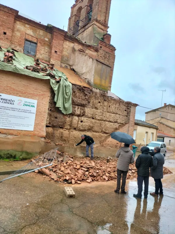 Supervisión de incidencias en San Pedro de Villalpando