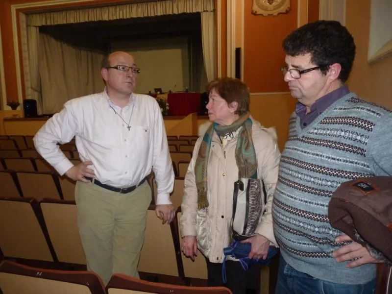 Almudena y Justino en las XIII Jornadas Diocesanas