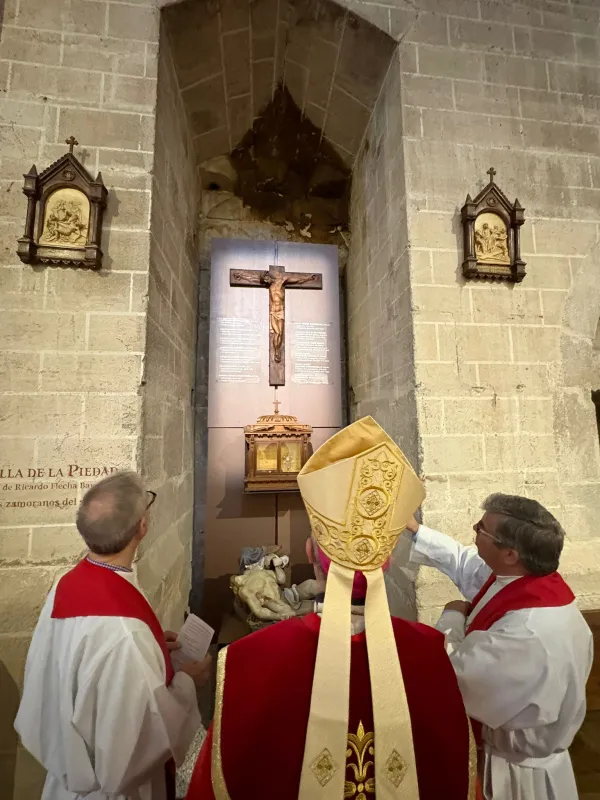 Entronización de las reliquias de los mártires Agustinos Zamoranos del siglo XX en la Catedral