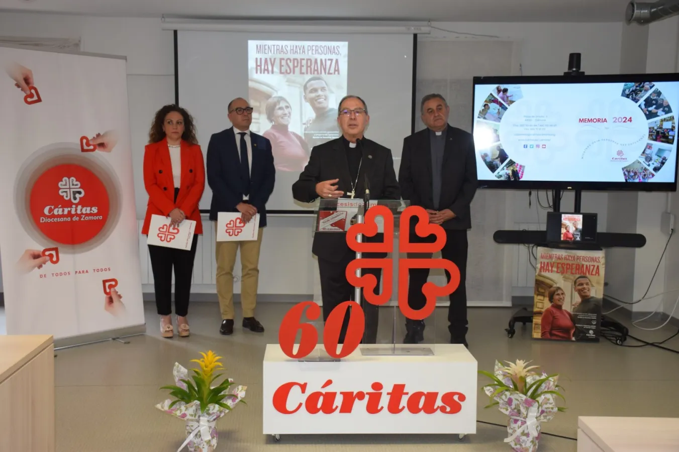 Cáritas presenta su Memoria 2024 con un fuerte compromiso con la esperanza