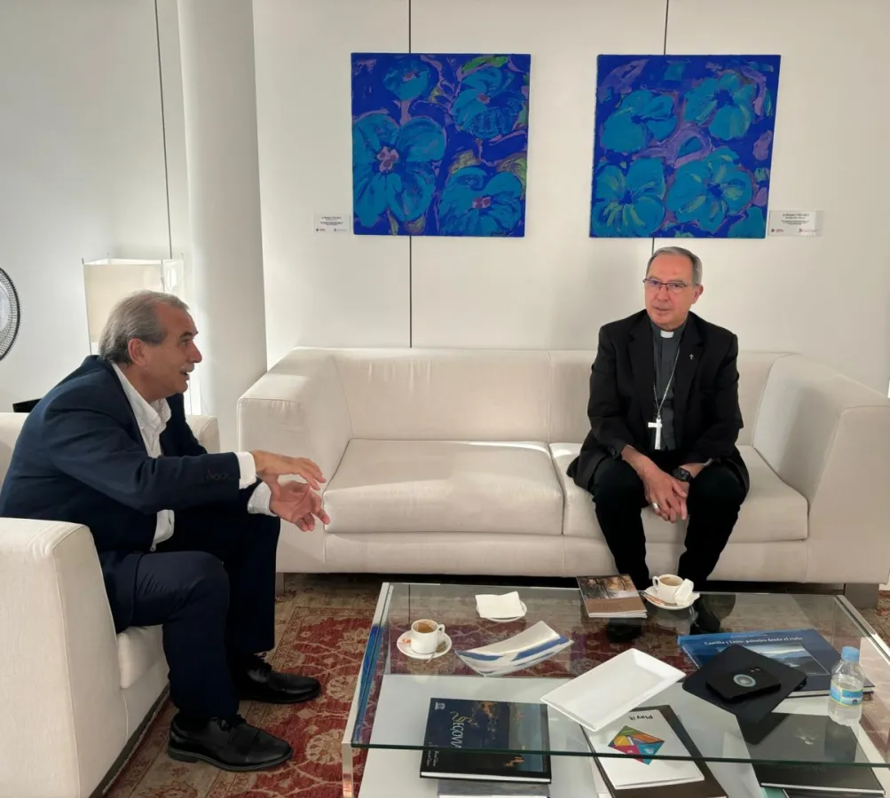 Encuentro entre el obispo de Zamora y el presidente del Consejo Consultivo