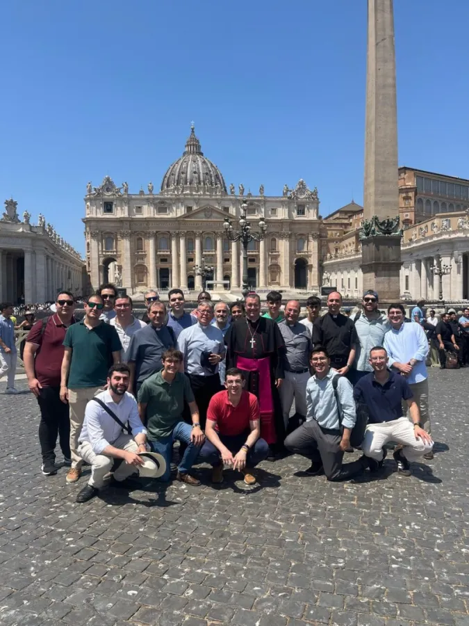 Un seminarista zamorano participa en el Jubileo de los seminaristas en Roma