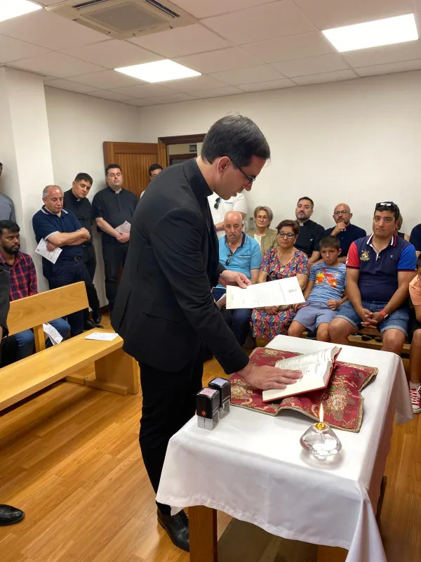Toma de posesión del vicario general y del provicario general de la Diócesis de Zamora