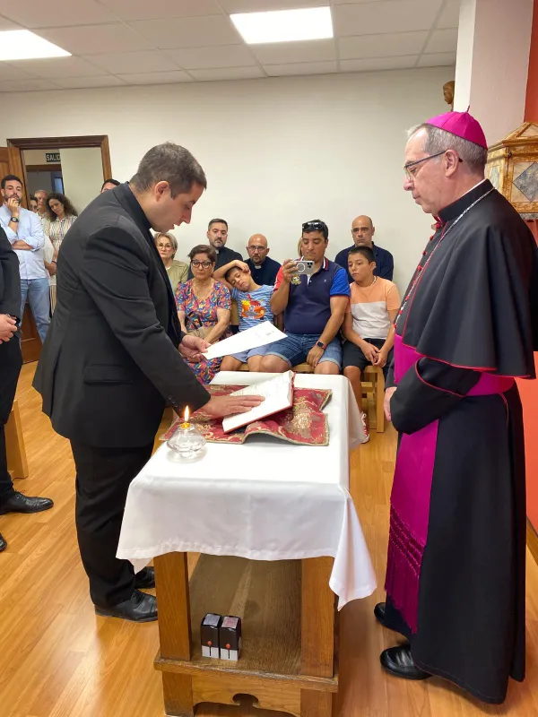 Toma de posesión del vicario general y del provicario general de la Diócesis de Zamora