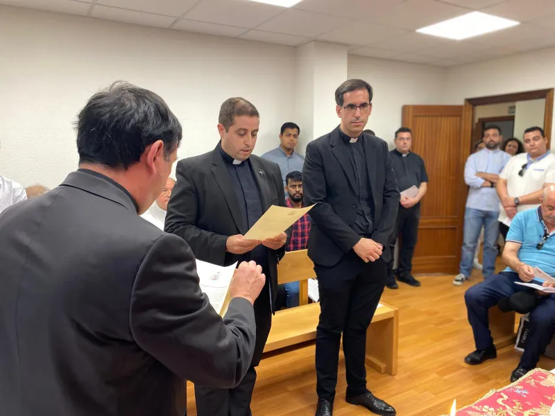 Toma de posesión del vicario general y del provicario general de la Diócesis de Zamora