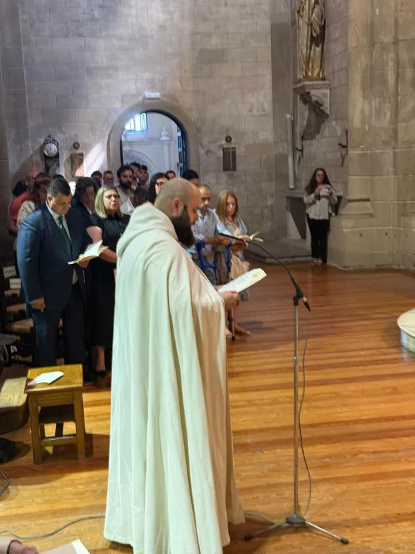Profesión Solemne del benaventano Fr. Pablo María Colmenar Vázquez, OCSO