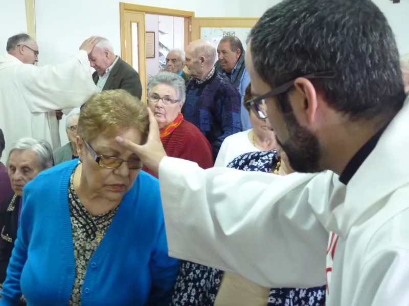 Signo jubilar del arciprestazgo de Sayago en la residencia de Fermoselle