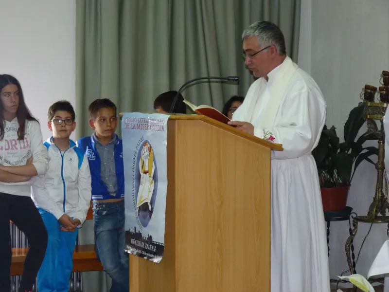 Signo jubilar del arciprestazgo de Sayago en la residencia de Fermoselle