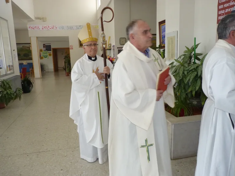 Signo jubilar del arciprestazgo de Sayago en la residencia de Fermoselle