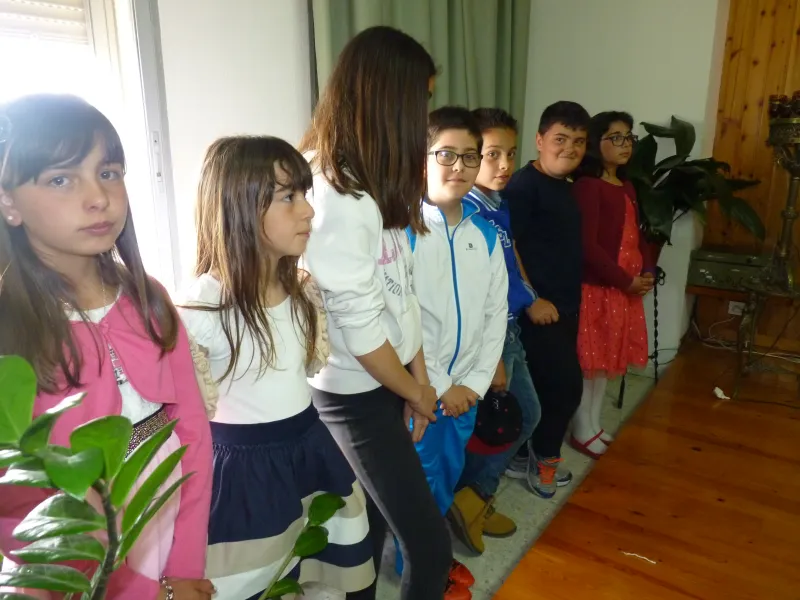 Signo jubilar del arciprestazgo de Sayago en la residencia de Fermoselle