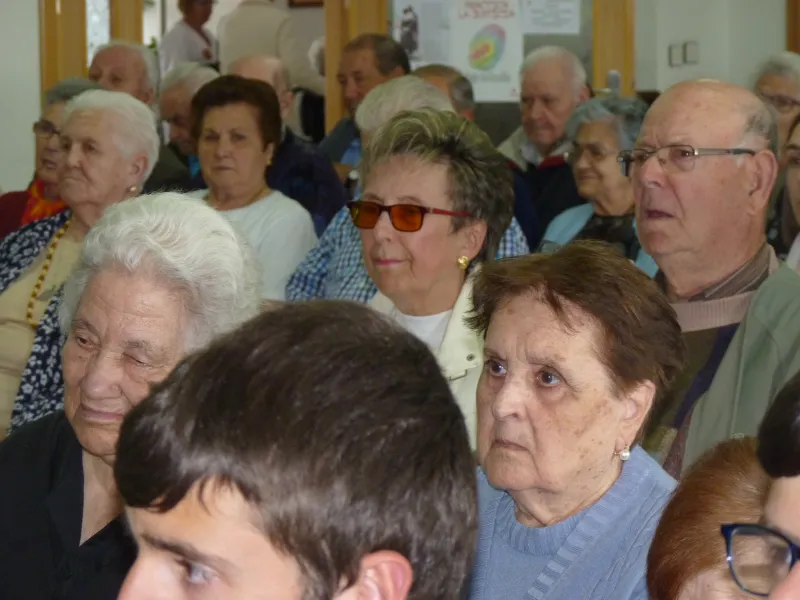 Signo jubilar del arciprestazgo de Sayago en la residencia de Fermoselle