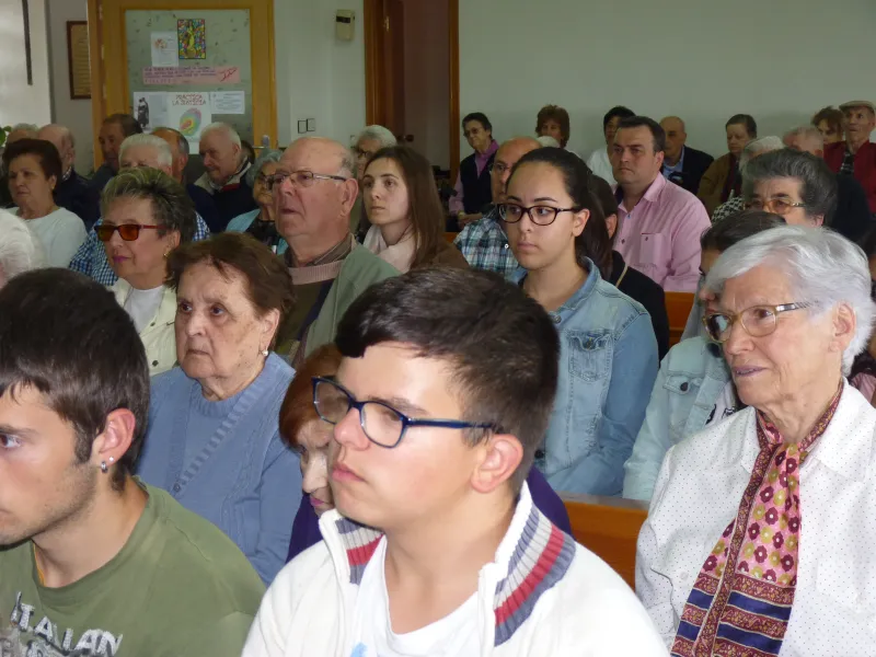 Signo jubilar del arciprestazgo de Sayago en la residencia de Fermoselle