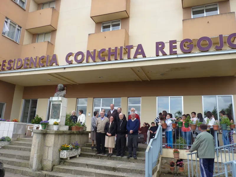 Signo jubilar del arciprestazgo de Sayago en la residencia de Fermoselle