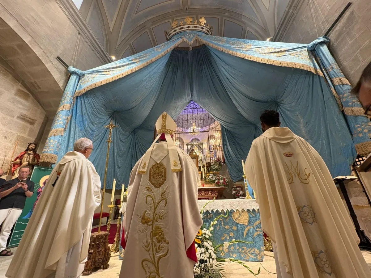 El obispo de Zamora preside la celebración de la Virgen del Tránsito