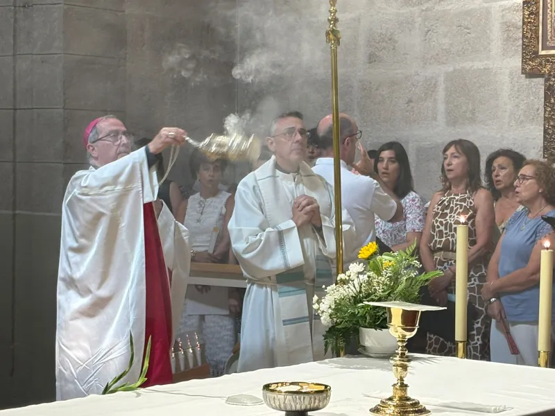 El obispo de Zamora preside la celebración de la Virgen del Tránsito