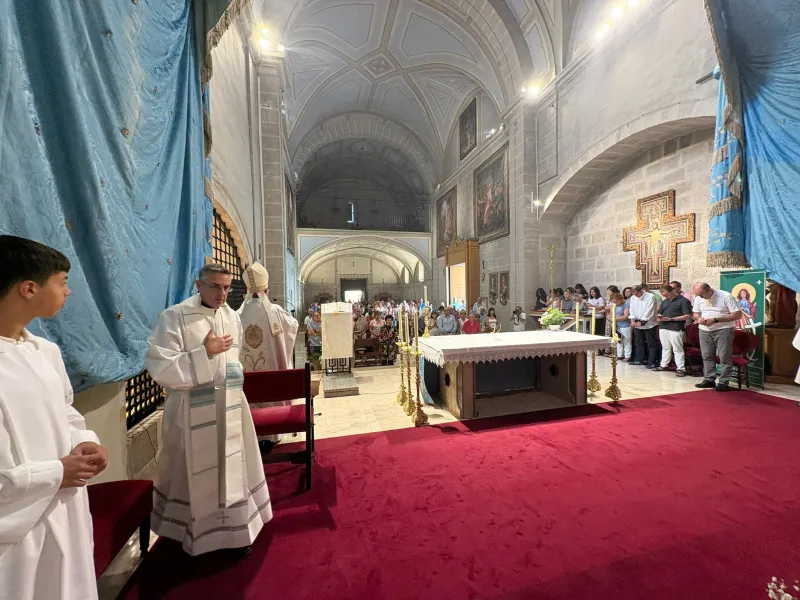 El obispo de Zamora preside la celebración de la Virgen del Tránsito