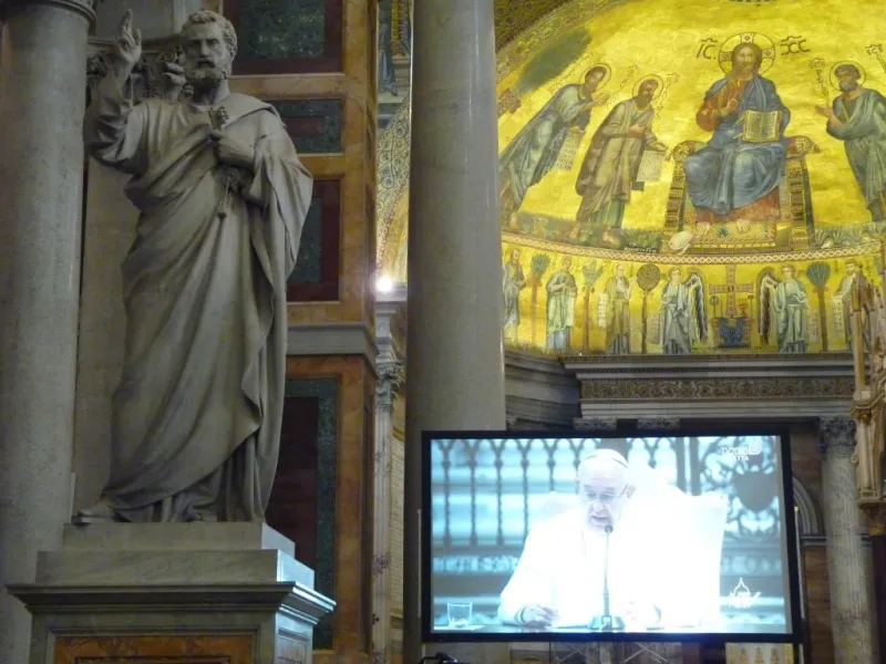 Tercer día: retiro con el papa Francisco