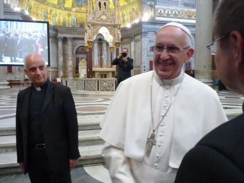 Tercer día: retiro con el papa Francisco