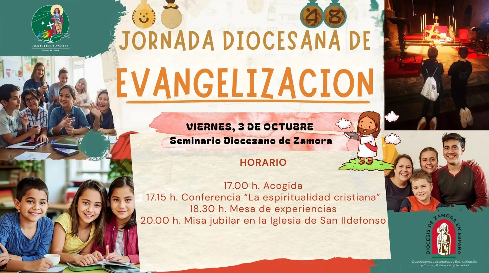 Jornada diocesana de Evangelización: encuentro, formación y envío