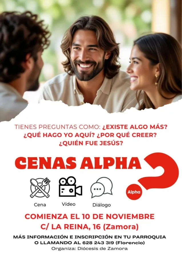 Las Cenas Alpha, un espacio para redescubrir la fe en Zamora