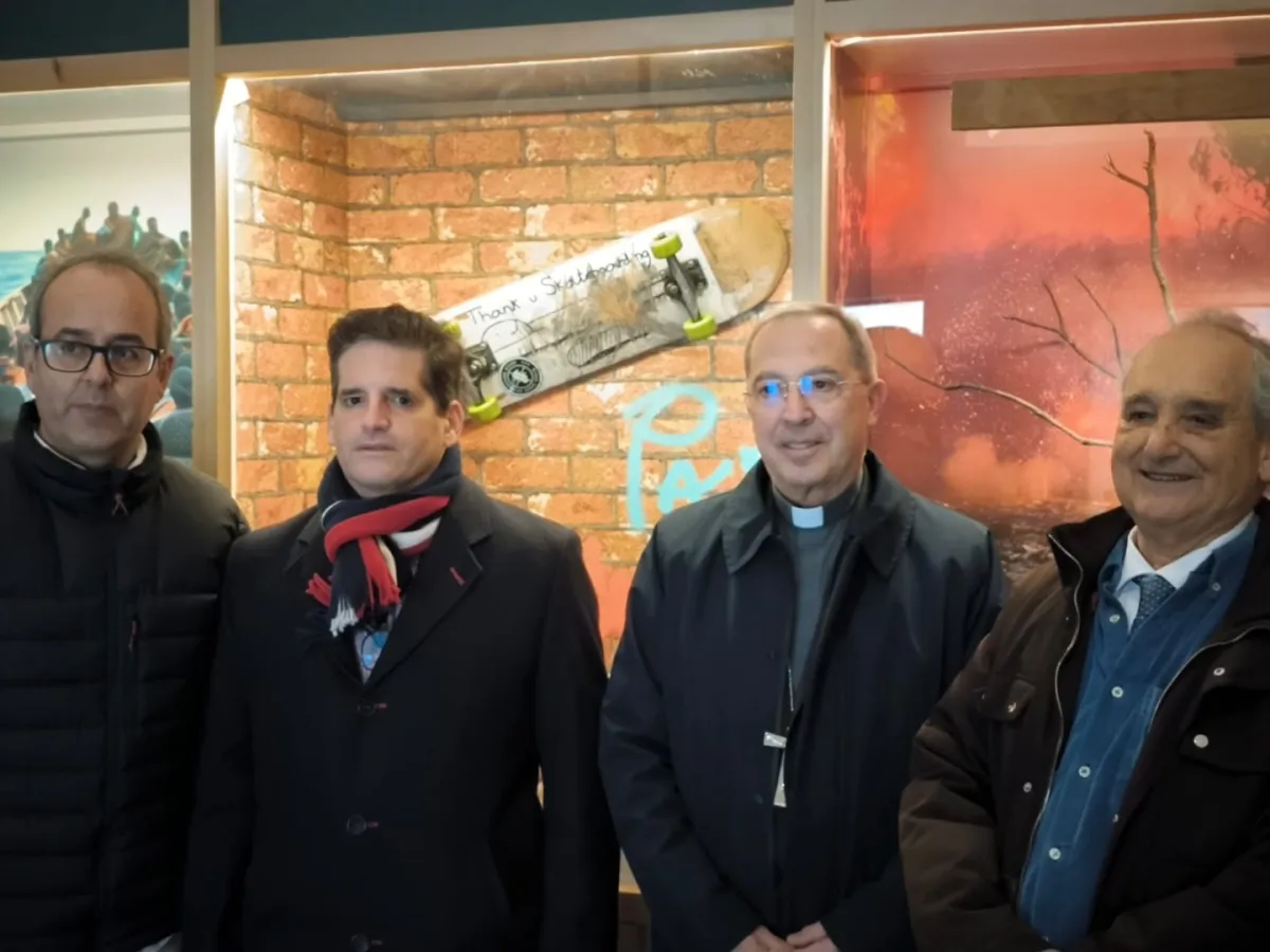 La familia de Ignacio Echeverría acude al Laboratorio EsperanZa en Zamora