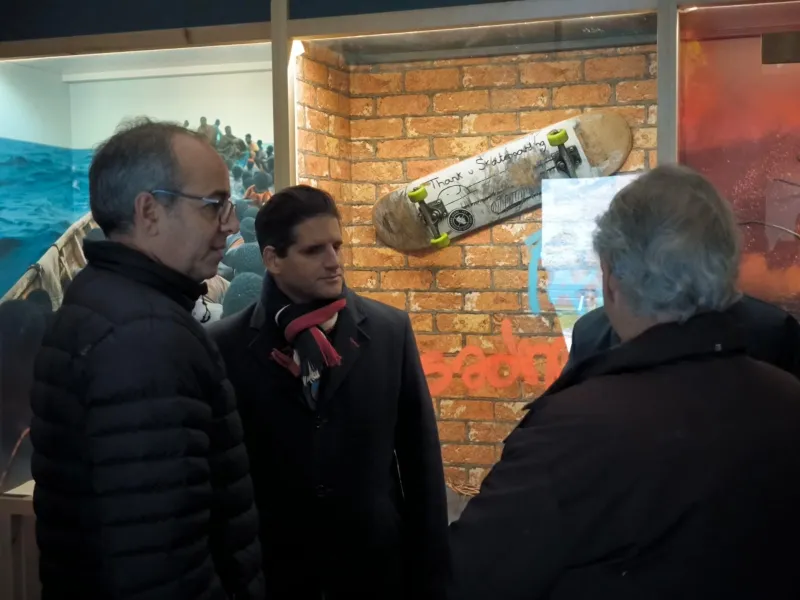 La familia de Ignacio Echeverría acude al Laboratorio EsperanZa en Zamora