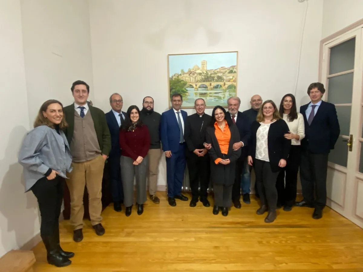 La Diócesis de Zamora estudia proyectos con el Real Instituto Universitario Europeo