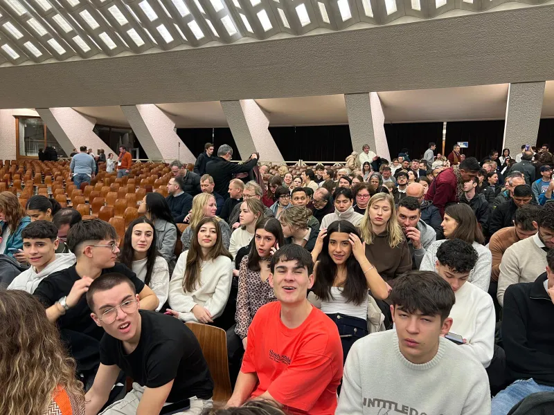 Cerca de cien alumnos de Religión de Zamora participan en un viaje formativo a Roma