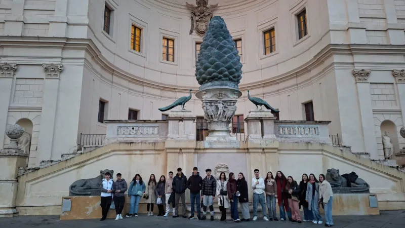 Cerca de cien alumnos de Religión de Zamora participan en un viaje formativo a Roma